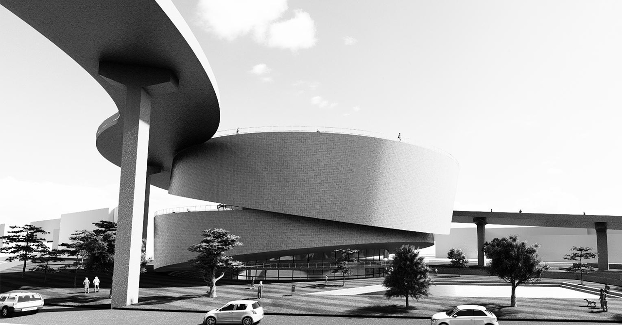 model that resembles the guggenheim