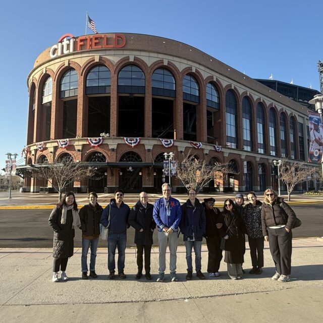 Pratt students in Trent Lethco's Transportation Planning class gained valuable insights from Citi Field's VP of Transportation about the real-world applications of Transportation Demand Management (TDM). They learned firsthand how major venues strategically encourage sustainable transit options and manage traffic flow to create smooth game day experiences for thousands of Mets fans.
#TransportationPlanning #TDM #CitiField