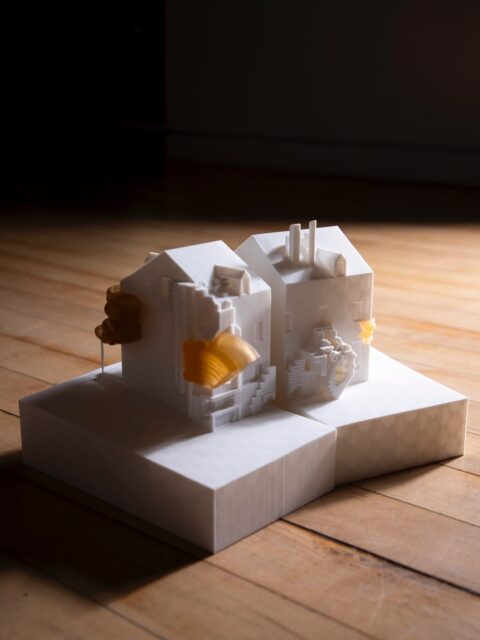 ARCH 601 | DESIGN 1: MEDIA AND METHODS
Fall 2025 | Two-Thirds Review Models
Professor MJ Sierra, Co-Teachers Sophy Feldman and Emily Young

This is the first studio in a series of four core studios. It serves as an introduction to the fundamental concepts, processes and skills required for graduate architectural design with a focus on investigations into media and design methodology. With a series of abstract yet non-reductive exercises, students will learn to create and discuss formal, spatial and material relations. Through design projects and discussions with the studio critic, students will develop an understanding of fundamental design principles, representational techniques, and analytical skills.

Work by Students: 1. Isaac Emerson 2. Isa Tremblay 3. Carlos Viesca 4. Bri Rapaccioli 5. Chamila Sedara

@mjsieira @sophyfeldman @eyoung16 
@isajtremblay @realdealcarlos @briannarapaccioli @csedara 

#Pratt #prattinstitute #PrattSOA #PrattGALAUD #GALAUD #prattmarch #masterofarchitecture #architecture #architecturemodel #modelphotography #physicalmodel #archviz #dezeen #designboom #3dprint #fabrication #casting #colorfularchitecture