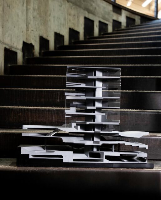 ARCH 805 | ADVANCED DESIGN RESEARCH 1: RESPONDING TO THE URBAN DILEMMA
Fall 2025 | Final Review Models
Professor Erich Schoenenberger, Co-Teacher Emily Sardo

As the world stands at the intersection of profound urban transformation, the dilemma facing our cities is both urgent and complex. Urbanization, a defining force of our time, continues to reshape societies and the places we inhabit. According to the United Nations, 55% of the global population resided in urban areas as of today—a figure projected to soar to 68% by 2050. This staggering growth, coupled with ongoing population increases, could see an additional 2.5 billion people added to urban centers by the middle of the century. Such numbers not only highlight the scale of transformation but also foreground the critical challenges and opportunities that lie ahead. The studio’s investigation centers on the development of building models or typologies that seamlessly integrate commercial, civic, industrial, and affordable residential spaces. Novel typologies are essential for the future of cities to foster a multifunctional environments that support a rich diversity of uses and populations. The studio’s site for the studio investigation is in Santiago, Chile. Santiago, a vibrant and dynamic city, serves as a compelling microcosm of the broader urban dilemmas facing cities today. The site is emblematic of the opportunities and challenges inherent in contemporary urbanism. It is a place where density and diversity coexist, and where an architectural intervention can negotiate the dynamics of scale, accessibility, and local identity

Work by Students: 1. Reyna Aksirin, 2. Will McNeil, 3. Nadiri Wilson, 4. Joyce Yen
@schoenenberger_su11 @emmsardo 
@reireirn @wirrmcneir @nadiriwilson @joyce_yennn 

#PrattMArch #PrattInstitute #PrattGALAUD #PrattSOA #architecturemodel @archdaily @archinect @next_top_architects @superarchitects @designboom @dezeen @architecturefactor