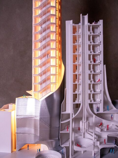 ARCH 805 | ADVANCED DESIGN RESEARCH 1: URBAN SAMPLING
Fall 2025 | Final Review Model
Professor Alex Tahinos, Co-Teacher Inmo Kang
Within today’s cultural landscape, between social media, Artificial Intelligence, and DIY fashion trends, we have begun a new paradigm shift in what is considered to be relevant. It is no longer about the creation of something for the sake of being new but tapping into a familiar reference. These referential trends scale up and down at every level from music videos on tik-tok to Hollywood remakes. The tendency towards reference defines us as longing for something comforting, familiar, recognizable, and nostalgic. This studio questions the relationships between these nostalgic references and the potential for technological advancement. Can we begin to blur the boundaries between the uncomfortable/unknown future and the comforting past?
In this studio, students utilize the concepts of sustainability and energy in a similar way. They combine the want for nostalgia, for the way things were, with the future and forward thinking energy production techniques. They will look to incorporate and sample references of current urban conditions and use them as a sort of “trojan horse”, to sneak in the world saving “hybrids” of the now.
Work by student Noah Spivak
@tahinos @_inmo_omni_
@n__spivak
#PrattMArch #PrattInstitute #PrattGALAUD #PrattSOA #architecturemodel @archdaily @archinect @next_top_architects @superarchitects @designboom @dezeen @architecturefactor