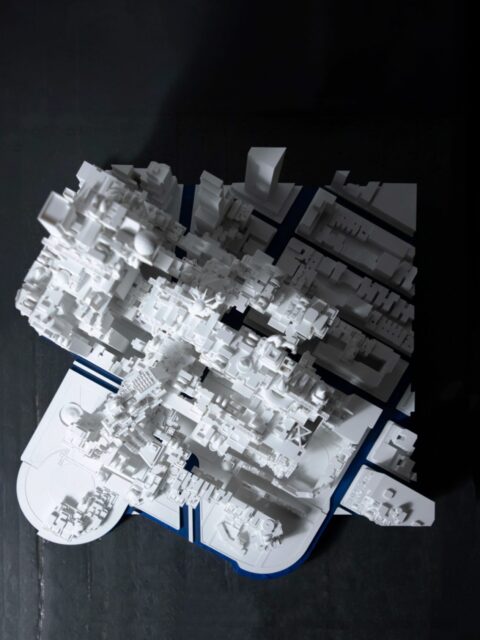 ARCH 805 | ADVANCED DESIGN RESEARCH 1: CITYOLOGY
Fall 2025 | Final Review Models
Professor Peter Trummer, Co-Teacher Pinar Araci

Urban Grids, mainly composed of rectangular building blocks, form the layout of nearly all our planetary cities throughout human history. They are the background of our lives. However, urban grids are not a given; they have emerged. In the pre-urban stages of our planetary civilization, meaning our lives before we lived in cities, urban settlements were characterized by loose assemblages of houses and huts enclosed within a wall. In one of our first cities, like Mohenjo-Daro in today’s Pakistan, these houses were placed so close to each other that a grid-like street pattern emerged. The cities and their new organization of collective life suddenly demanded a more dense urban articulation. Gridded Cities, with its block-like structure, was generated as a dense interior organization of our urban environments by fusing the walls of free-standing single houses so tightly together that they give rise to all kinds of new architectural morphologies, such as our variation on urban blocks. This mode of densification not only gave rise to new urban masses but also to new urban spaces between them: what we call today our urban public spaces. The streets, avenues, alleys, squares, piazzas, boulevards, parks, or courtyards are the emerging formations of the voids within our gridded cities.

Work by students: 1-2. Yousef Alsharif, 3-4. Bryce Pennington, 5-6. Elizaveta Zhadenova, 7-8. Omkar Desai, 9-10. Surbhi Patil
@pin.araci 
@the.sharif @bpenn_arch @lizazhadenova_ @omkardesai_10 @surbhi214 

#PrattMArch #PrattInstitute #PrattGALAUD #PrattSOA #architecturemodel @archdaily @archinect @next_top_architects @superarchitects @designboom @dezeen @architecturefactor