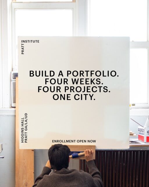 PRATT GA/LA/UD SUMMER IMMERSION STUDIO REGISTRATION OPEN NOW
The Summer Immersion Studio is an introduction to the key ideas and techniques in Architecture and Landscape. Open to students 18+, from current undergraduates to mid-career professionals, the course is suitable for anyone interested in a focused introduction to the discipline. Taught by Faculty from Graduate Architecture, Landscape Architecture, and Urban Design, students will emerge with a command of essential skills and a small body of work suitable for use as the foundation for a graduate application portfolio. Students receive individualized, one-to-one technical instruction in drawing, modeling, fabrication workflows, and portfolio development, building both conceptual and technical fluency in preparation for graduate-level study.
#PrattSOA #prattinstitute #PrattGALAUD #SummerCourses #Architecture