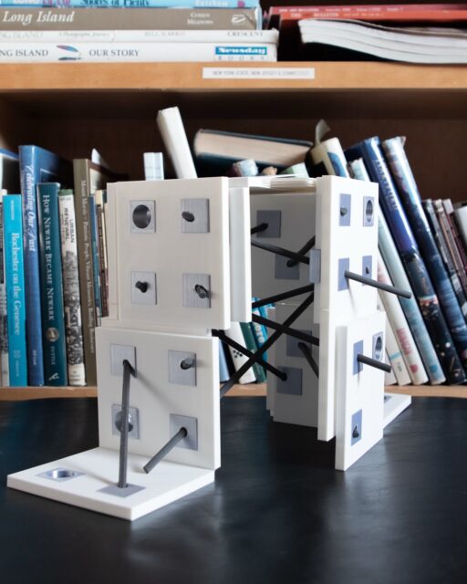 ARCH 713A | MEDIUMS 3: FABRICATION
Spring  2026 | Mid Review Models
Professor Daniel Garcia

This fabrication seminar examines the book as a constructed object—one that is clamped, compressed, sewn, trimmed, and bound through a series of mechanical operations. In aggregate, books shift from individual parts to a coherent whole, producing the appearance of mass through repetition. Students will work exclusively with discarded books slated for recycling and will study historical book-making tools and connections as a way of understanding fabrication, fastening, and assembly. Forms that emerge from the physical limitations and behaviors of assembled books will define the aesthetic and structural logic of a stool at full scale AND a pavilion at an architectural scale, producing a direct reading of form, proportion, and spatial order. All constructions must be fully demountable and assembled without glue or tape, making the forces and methods of attachment explicit and integral to the overall project.

Work by students: 1,2. Michael Ballou, 3,4. Issy Clancy, 5,6. Saima Rafi, 7,8. Stephen Favale, 9,10. Talia Starko, 11,12. Alexia Barton, 13,14. Matt Sikorski, 15. Emir Kaya

@drawings.dwgs 
@issyclancy @sc.favale @taliastarko @alexiabarton1 @matt1499 @emirr_kaya 

#PrattMArch #PrattInstitute #PrattGALAUD #PrattSOA #architecturemodel @archdaily @archinect @next_top_architects @superarchitects @designboom @dezeen @architecturefactor