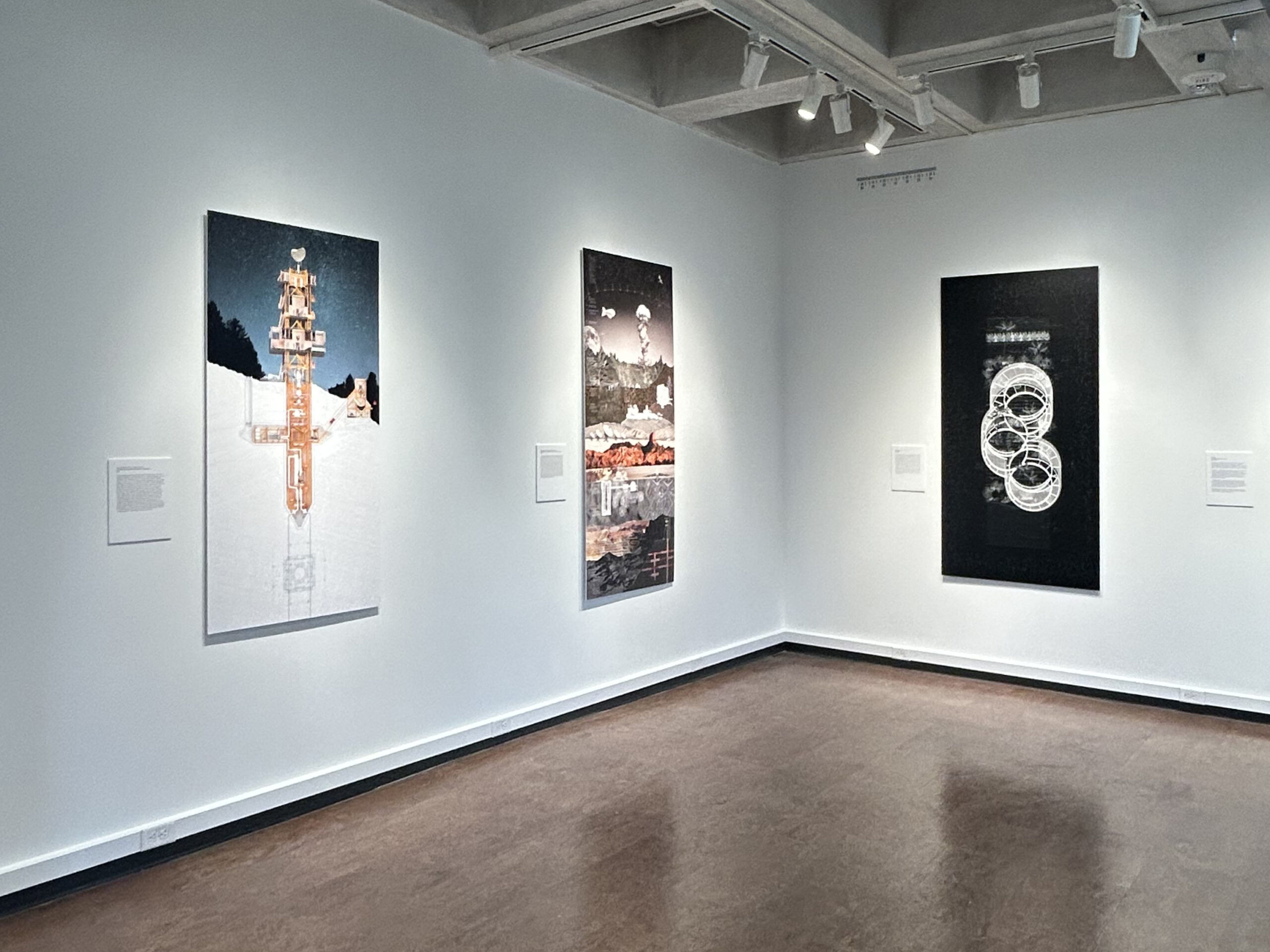 Gallery Photo, op.AL drawing on left, courtesy of David Salomon