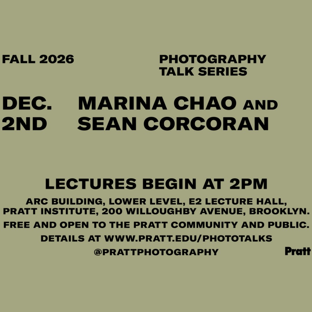 Marina Chao and Sean Corcoran Photo Talk Lectures