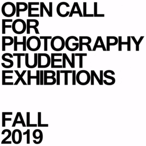 Animated poster for the Open Call for Exhibition period for Fall 2019