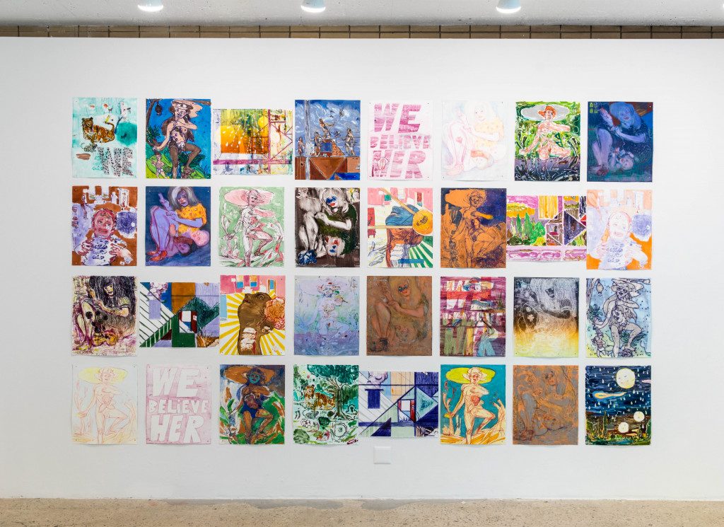 exhibition in art gallery