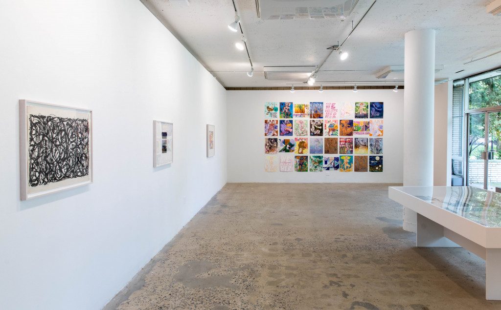 exhibition in art gallery