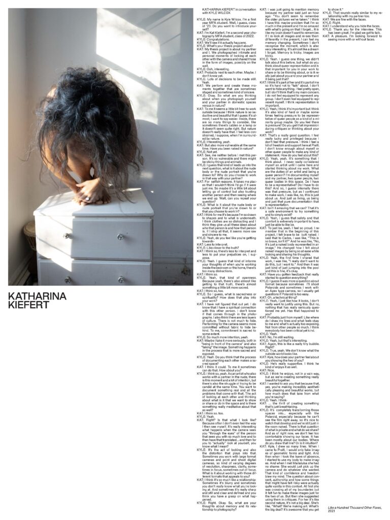 A young girl with scraggly hair sits on a white dresser.