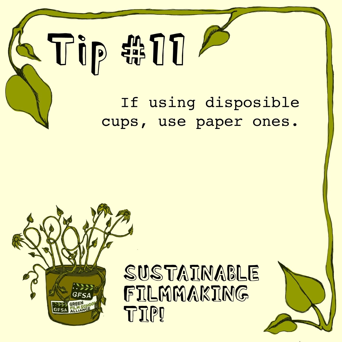 Green Film School Alliance @prattfilm_video sustainabilty information, check lists, and guidelines for best practices on set - located at link in bio!
#sustainability #greenfilmmaking @greenfilmschoolalliance