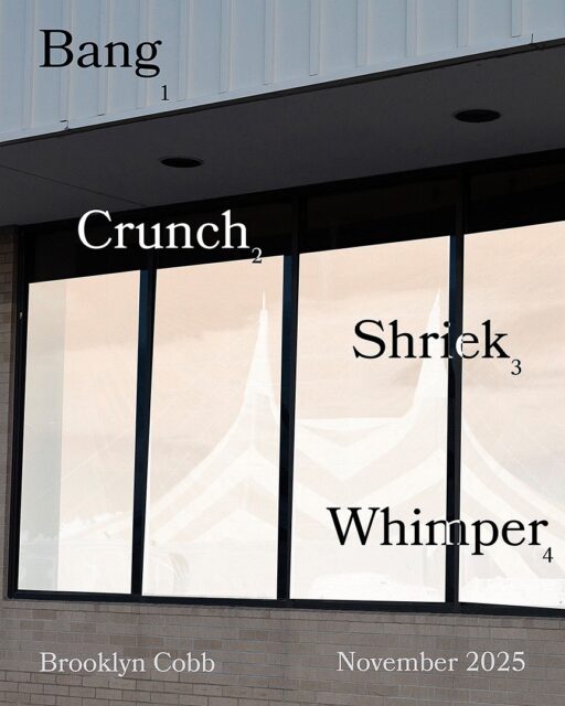 Opening NOW ✨ the next of our Fall 2025 Open Call Student Exhibition Series, featuring:

Bang, Crunch, Shriek, Whimper by Brooklyn Cobb

Synthesis by Keongbok Lee

Lopez Island Photographs by Claude Cobbs

🗓️ November 3rd – November 14th
🕙 10AM - 5PM
📍 Pratt Photography Gallery, LL ARC
✨ Opening Reception today 5-8PM

We hope to see you there! 👏

@prattinstitute @soartpratt @brooklynbcobb @keongboklee @pseudoname01