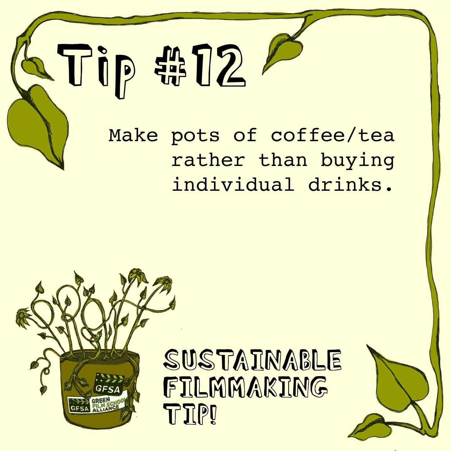 Green Film School Alliance @prattfilm_video sustainabilty information, check lists, and guidelines for best practices on set - located at link in bio!
#sustainability #greenfilmmaking @greenfilmschoolalliance