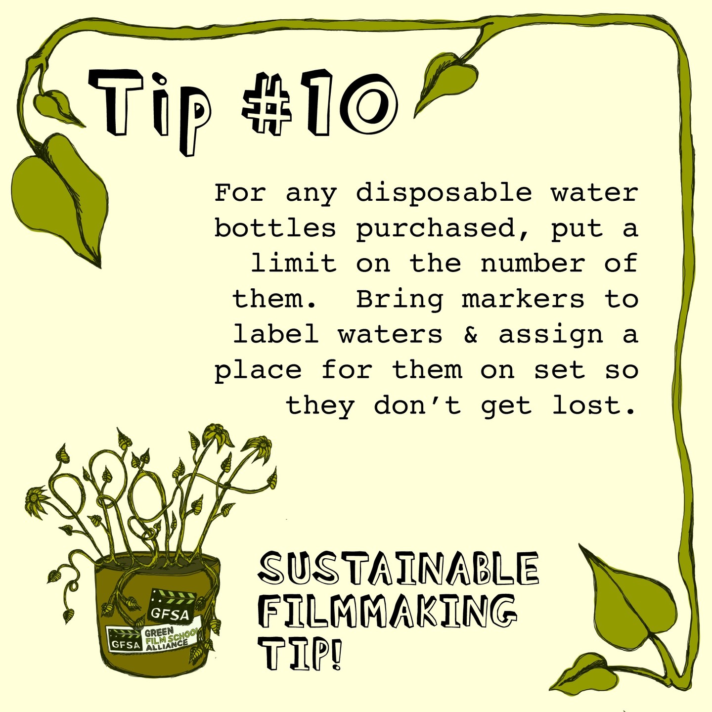 Green Film School Alliance @prattfilm_video sustainabilty information, check lists, and guidelines for best practices on set - located at link in bio!
#sustainability #greenfilmmaking @greenfilmschoolalliance