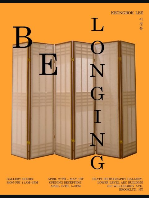 The next (and FINAL) round of BFA Senior Thesis Exhibitions is open NOW ✨ featuring:

Be Longing by Keongbok Lee

As it comes back to me by Lewis James

Valor y Sacfricio by Brianna Acevedo

🗓️ Opening Reception: today 4/20, 5–8PM
🕙 Tuesday–Friday 11AM–5PM
📍 Pratt Photography Gallery, LL ARC

We hope to see you there! ☺️

Congratulations Keongbok, Lewis, and Brianna! 👏

@prattinstitute @soartpratt @keongboklee @lewisjamesphotography @photoswithbrianna