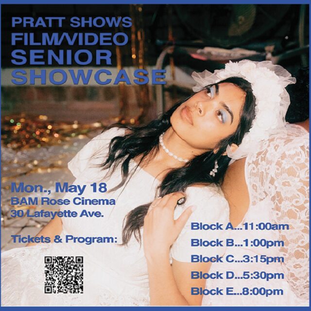 RSVP for your free tickets to one (or all!) BAM Showcase screenings!

May 18th, BAM Rose Cinema
30 Lafayette Ave. 

Find the RSVP links at Pratt Shows 2026
@prattfilm_video @soartpratt