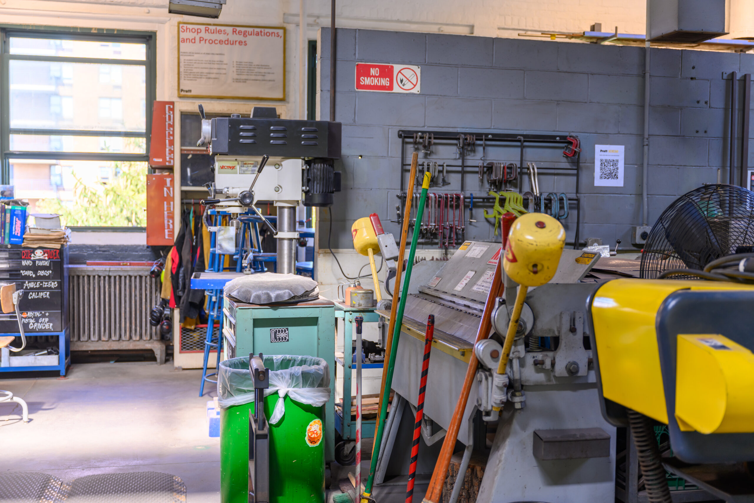Fine Arts metal shop tools