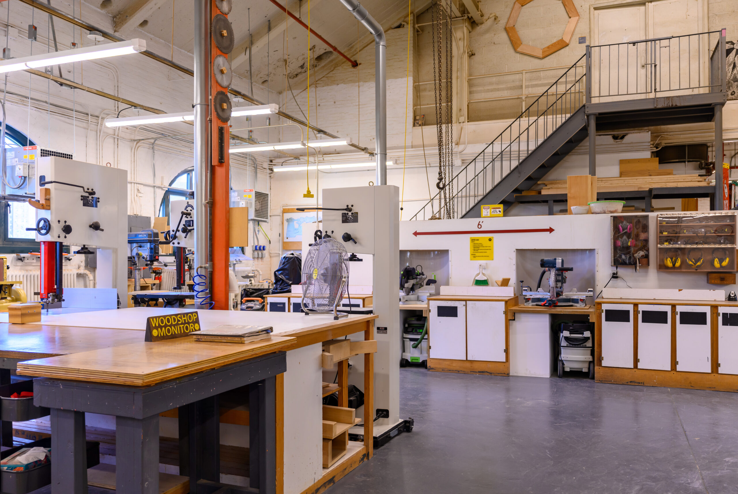 Fine Arts woodshop