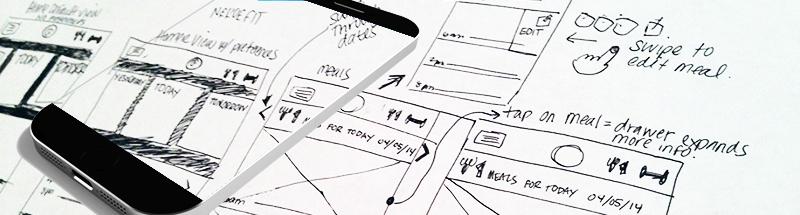 Schematic of mobile phone