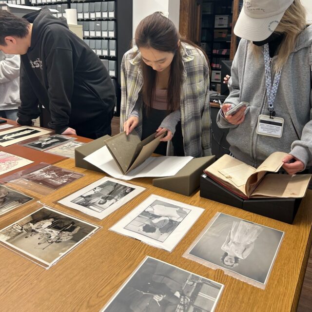 Our Fashion Design undergrads and grads recently had the opportunity to explore the Pratt Archives & Special Collections, immersing themselves in decades of stories stitched into the fabric of Pratt’s fashion legacy.

From vintage lookbooks and archival photos to hand-stitched embroidery, garments, and creatively crafted yearbooks, students engaged directly with the rich history that defines Pratt’s place in design.

This journey through the archives bridged past and present, sparking fresh inspiration and honoring the innovation that continues to shape the future of fashion at Pratt.

@prattinstitute @prattinstitutearchives @prattlibraries