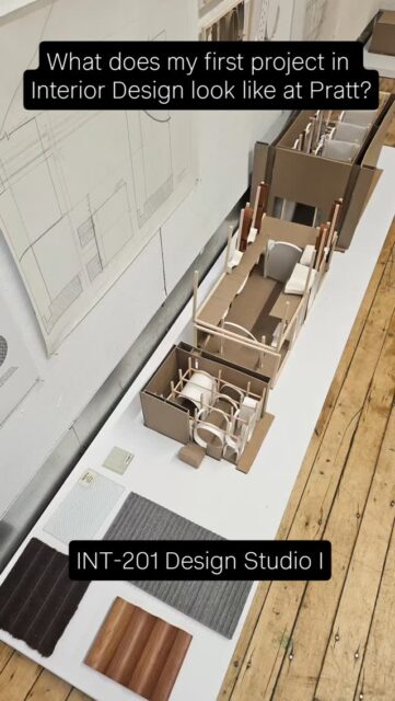 Interior Design INT-201 Design I - presented their Studio Final today!!! Amazing work!
We have one last Undergraduate Information Session online this Saturday at 10:30am EST - visit our website to register.