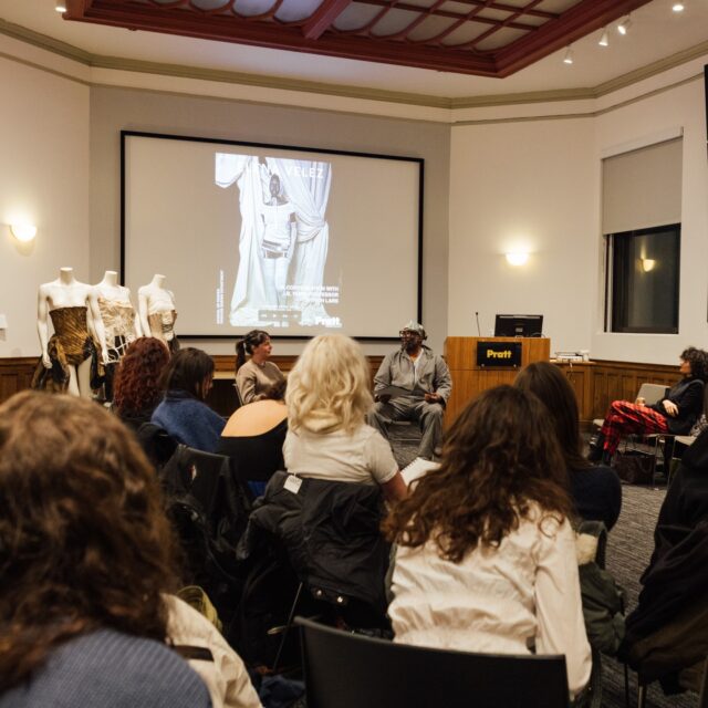 Last week, our students had the opportunity to join Professor J.B. Nord Byron Lars for an inspiring conversation with designer @elenavelez as part of our Fashion Obsessions series 🎉

Elena Velez is an American fashion designer and entrepreneur from Milwaukee, Wisconsin, now based in New York, Elena Velez is known for her powerful fusion of metalwork and high fashion. Influenced by her Puerto Rican heritage and Rust Belt upbringing, her work explores the tension between femininity and force, and has earned recognition from the CFDA, Vogue, Forbes, and the LVMH Prize.

Thank you, Elena, for sharing your insight, energy, and work with our community! 💫

Credit: Dahlia Dandashi