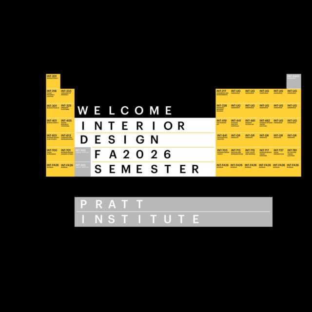 Welcome! New and returning students to the FA 26 semester!
We are excited to see you all on campus this week!
@prattinstitute @prattinteriors @pratt_sod
#prattinstitute #prattinterior #prattsod #prattdesign #prattschoolofdesign