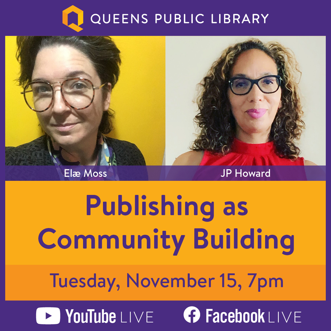 Poster for the event Publishing as Community Building