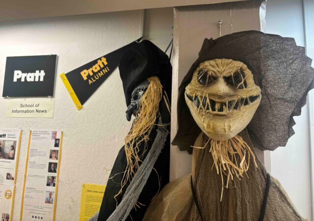 We have been invaded by evil spirits!!!! 👻👹🎃🏮 This news and more in the @prattischool October '25 newsletter; link available in our bio.