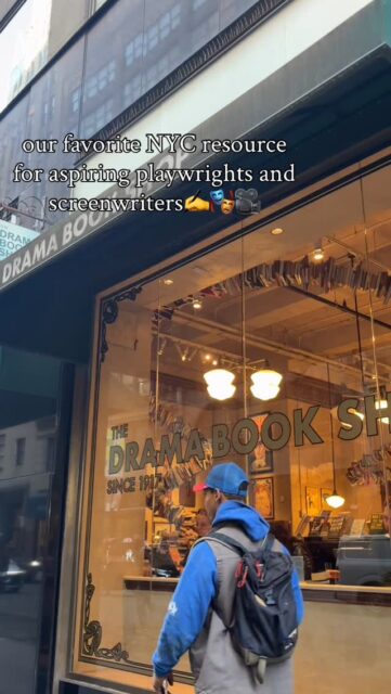 Happy Tuesday Takeover!🎭🎥
This week we wanted to highlight one of our favorite NYC resources for aspiring playwrights and screenwriters - @dramabookshop 
If you are a perspective @prattwriting student and want to learn more about the various writing resources in NYC, be sure to join our Zoom meeting October 29th at 5PM EST!💛