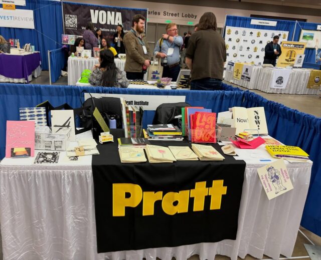 Come and visit us at the @awpwriter bookfair, table 423! Meet MFA candidates and staff, take a free chapbook, and learn more about our interdisciplinary approach to writing and community 💜