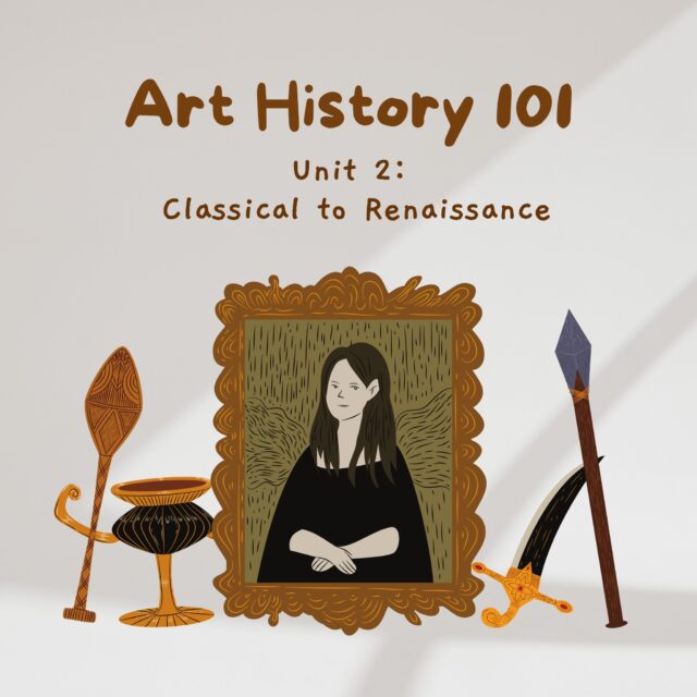 The evolution of Western art is a story of creativity, innovation, and cultural transformation. From the idealized forms of ancient Greece and Rome to the spiritual intricacies of the Middle Ages, and finally to the humanistic revival of the Renaissance, each era brought new ways of seeing and depicting the world. Join us as we explore key moments and masterpieces that shaped art history, highlighting timeless works and groundbreaking techniques that continue to inspire today.

A journey through the foundations of Western art:

Classical Era: Idealized beauty & mythological themes.
Example: "Laocoön and His Sons" (c. 40-30 BCE)

Middle Ages: Art turned spiritual with intricate designs.
Example: The Book of Kells (c. 800 CE)

Renaissance: A rebirth of humanism, realism, and perspective.
Example: "The Birth of Venus" by Botticelli (c. 1485)

Innovations: Leonardo da Vinci redefined art with works like Mona Lisa (1503-1506) and The Last Supper (1495-1498).

 #art #historyofdesign #arthistory101 #ArtAndDesign #arthistory #ArtHistory #pratthad #pratt
