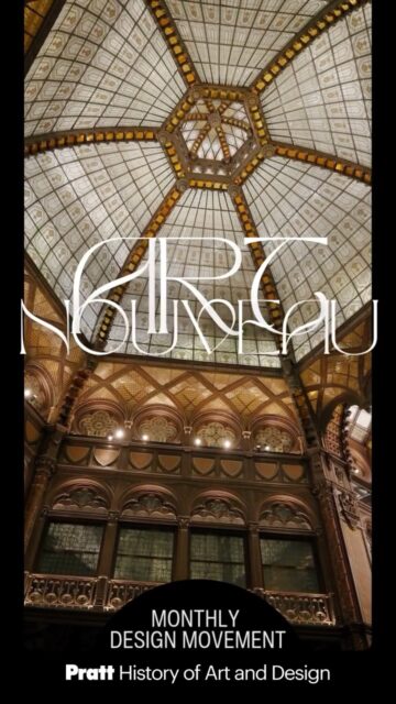 Art Nouveau (1890–1910)
A movement that broke away from historical revival
styles and embraced a new, nature-driven modernity.
Emerging across Europe at the turn of the century, it
sought to unite art, architecture, and everyday life.

Key characteristics: organic lines, whiplash curves,
botanical motifs, and a deep commitment to
craftsmanship across architecture, furniture, and
graphic design.

Example: the iconic Paris Métro Entrance, where iron
and glass twist into vine-like forms, turning a public
transit entry into sculptural urban art.

A reminder that design can be functional, expressive,
and poetic all at once.

#pratthad #arthistory101 #ArtAndDesign #pratt #art
#design