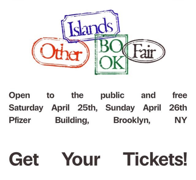 THIS WEEKEND! 
Other Islands Book Fair celebrates independent publishing, cultivating communities, and the many activities in between. The event brings together the work of local publishers, community builders, designers and artists.

TICKETS: https://otherislands.designfuture.space/