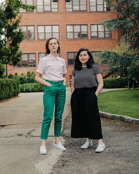 Picture of Olive Lagace and Basia Kurlender