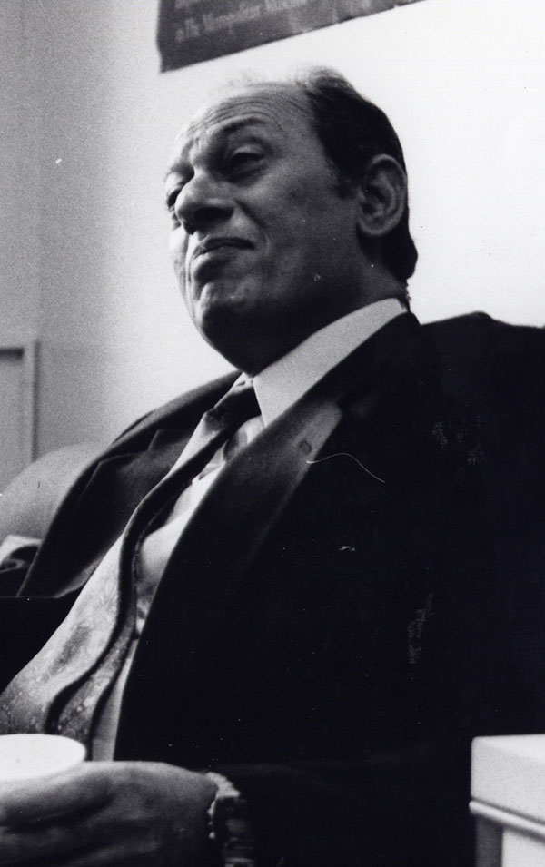 Dean Emeritus Seoud M. Matta (courtesy Pratt Institute School of Information On-Site Archives and Special Collections)