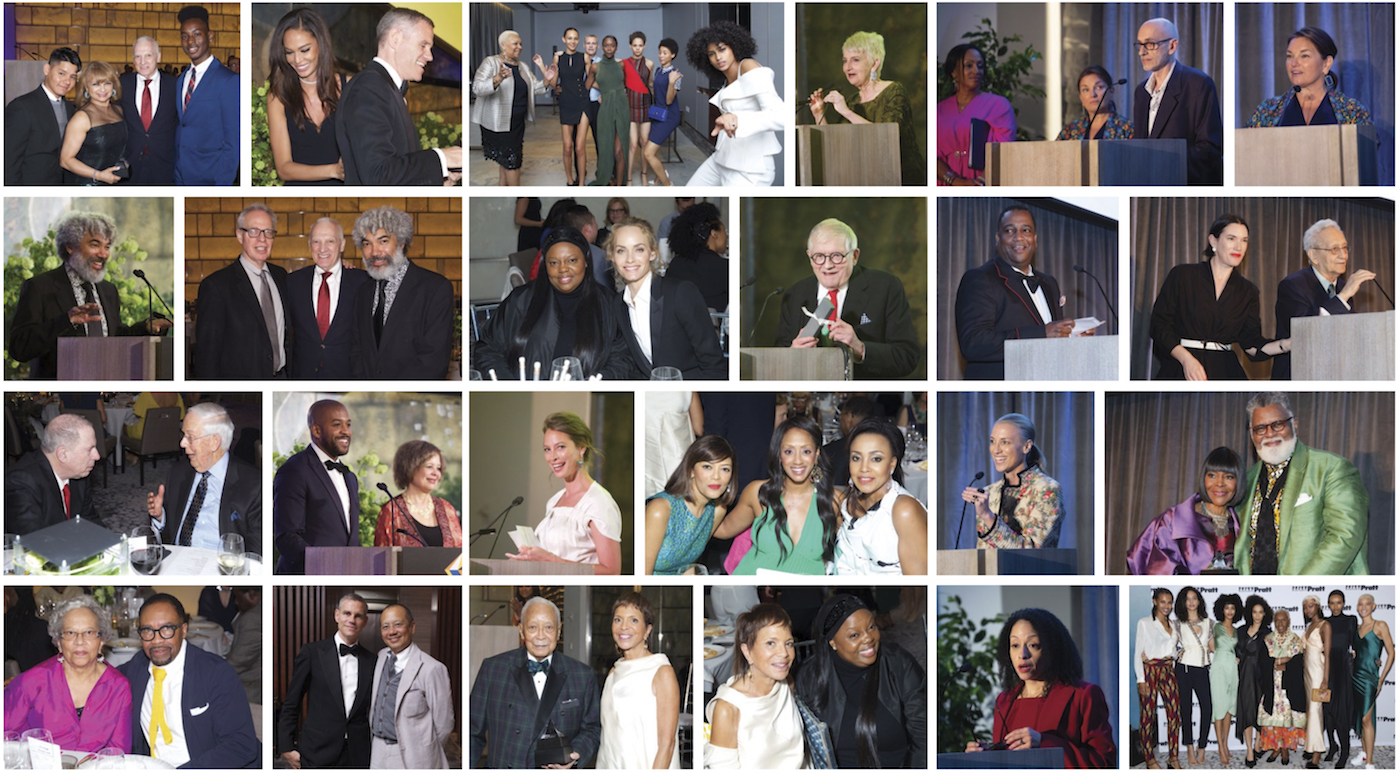 Picture Collage of Black Alumni of Pratt