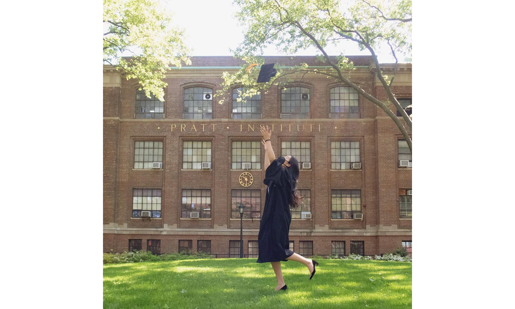 Graduate @yanyao_li celebrates on Instagram