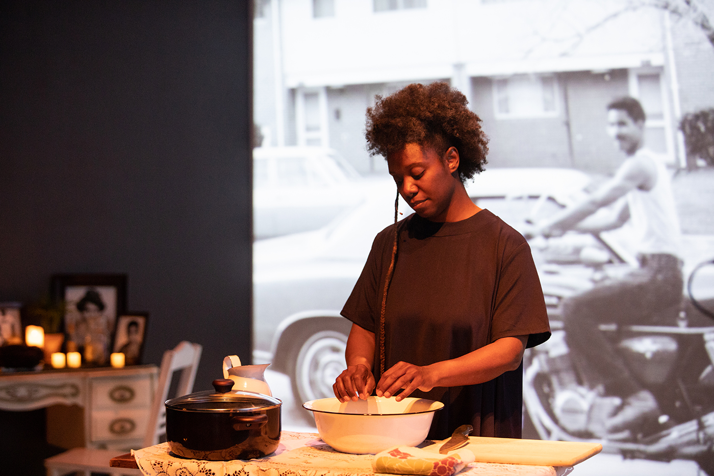 Becci Davis, “Whose Name Was Writ In Water” (2020) (photo by Erin X. Smithers)