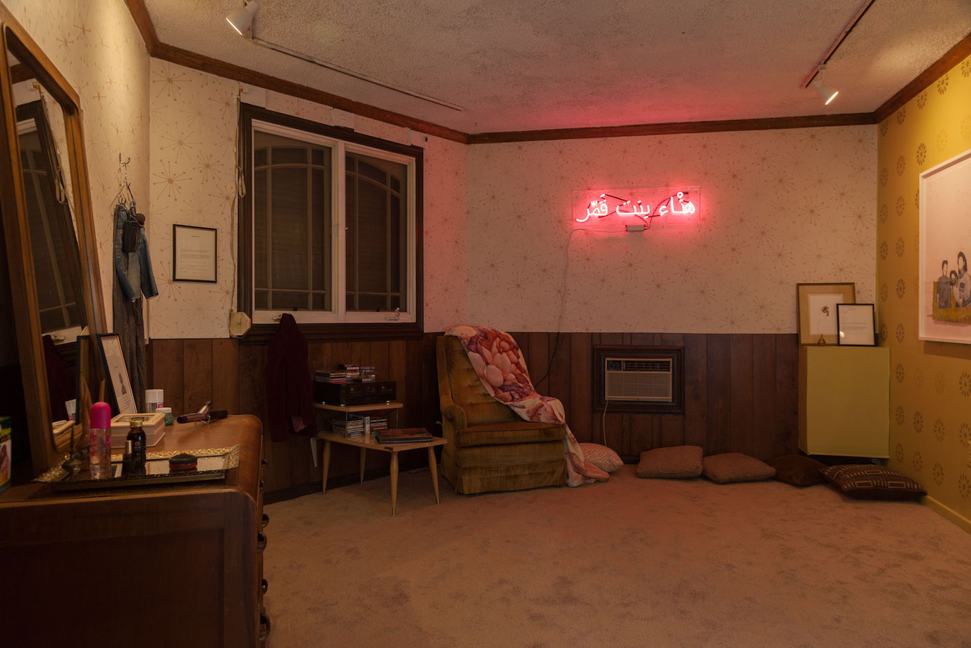 Yasmine Nasser Diaz, “Exit Strategies” (2018), installation (photo by Stacie Jaye Meyer)