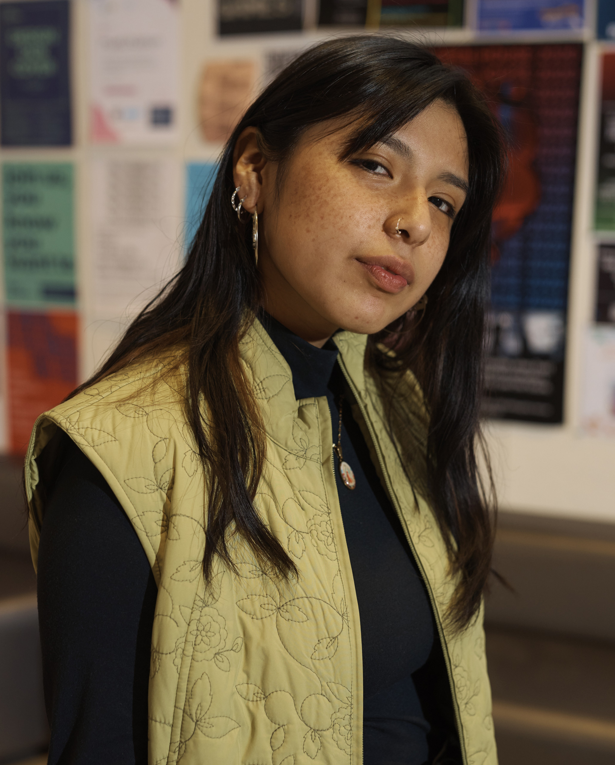 Maribel Marmolejo poses in the Center for Equity and Inclusion