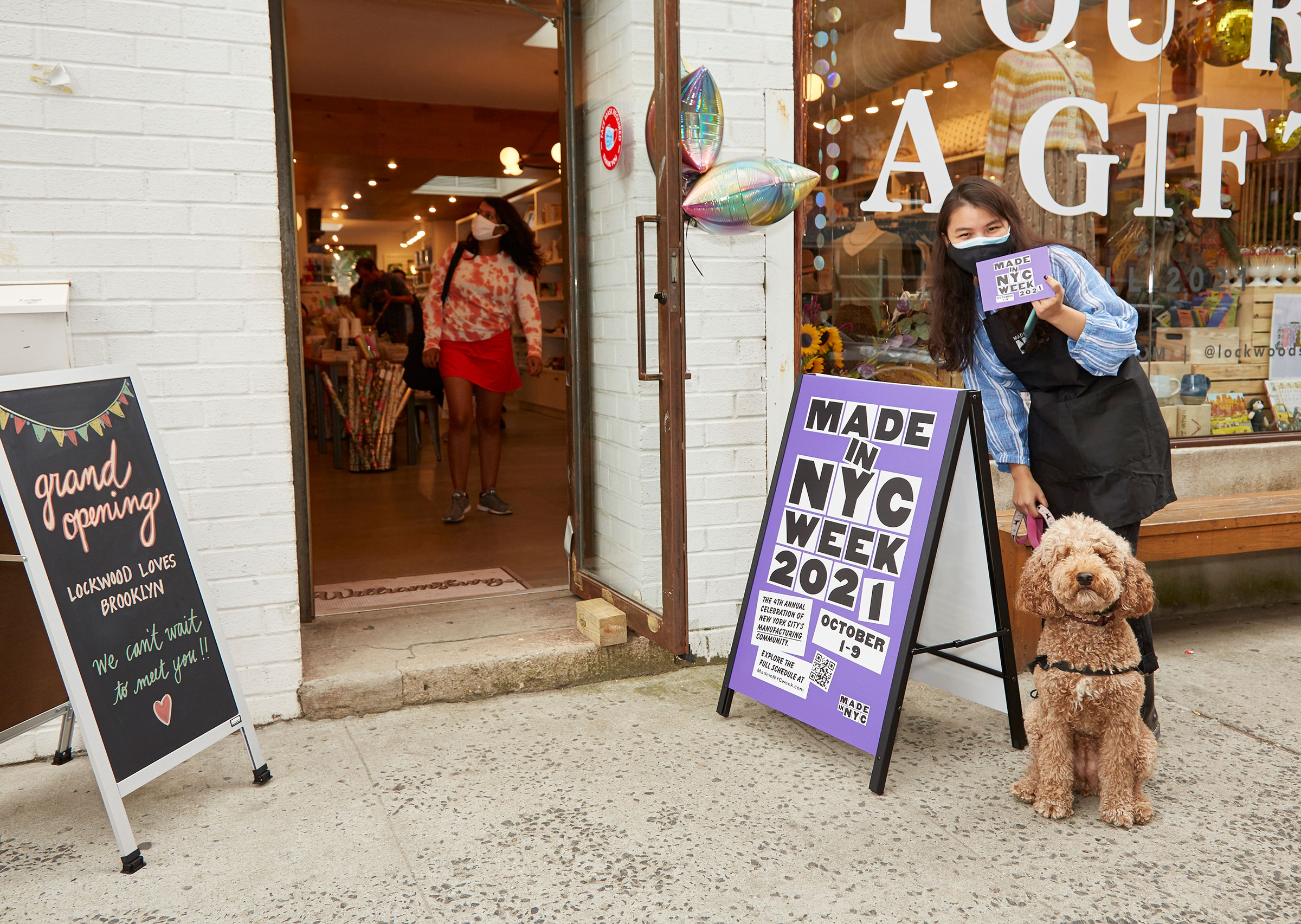 Made in NYC Week at the grand opening of Lockwood in Williamsburg (courtesy Made in NYC/Constance Faulk Photography)