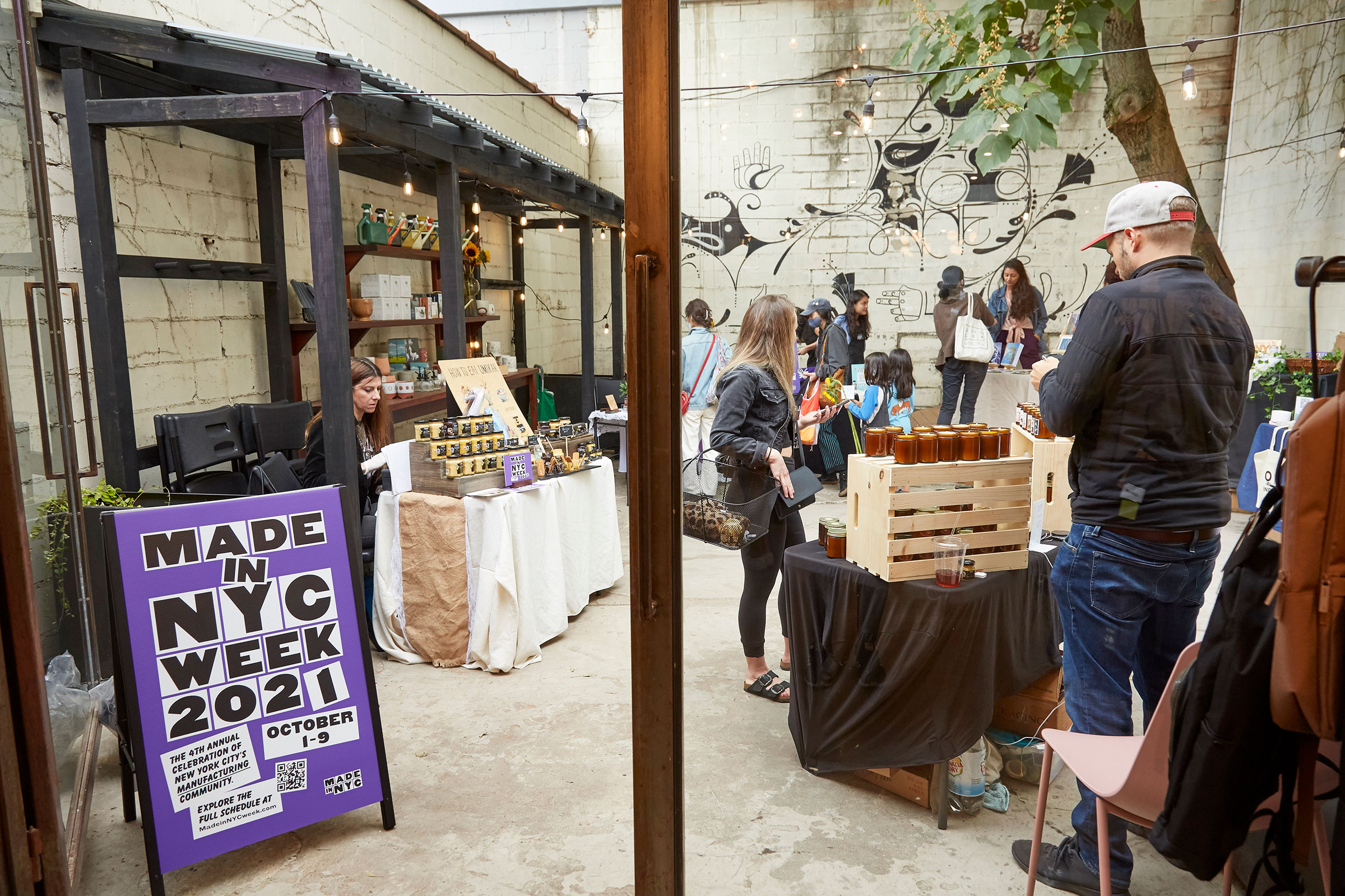 Made in NYC Week at the grand opening of Lockwood in Williamsburg (courtesy Made in NYC/Constance Faulk Photography)