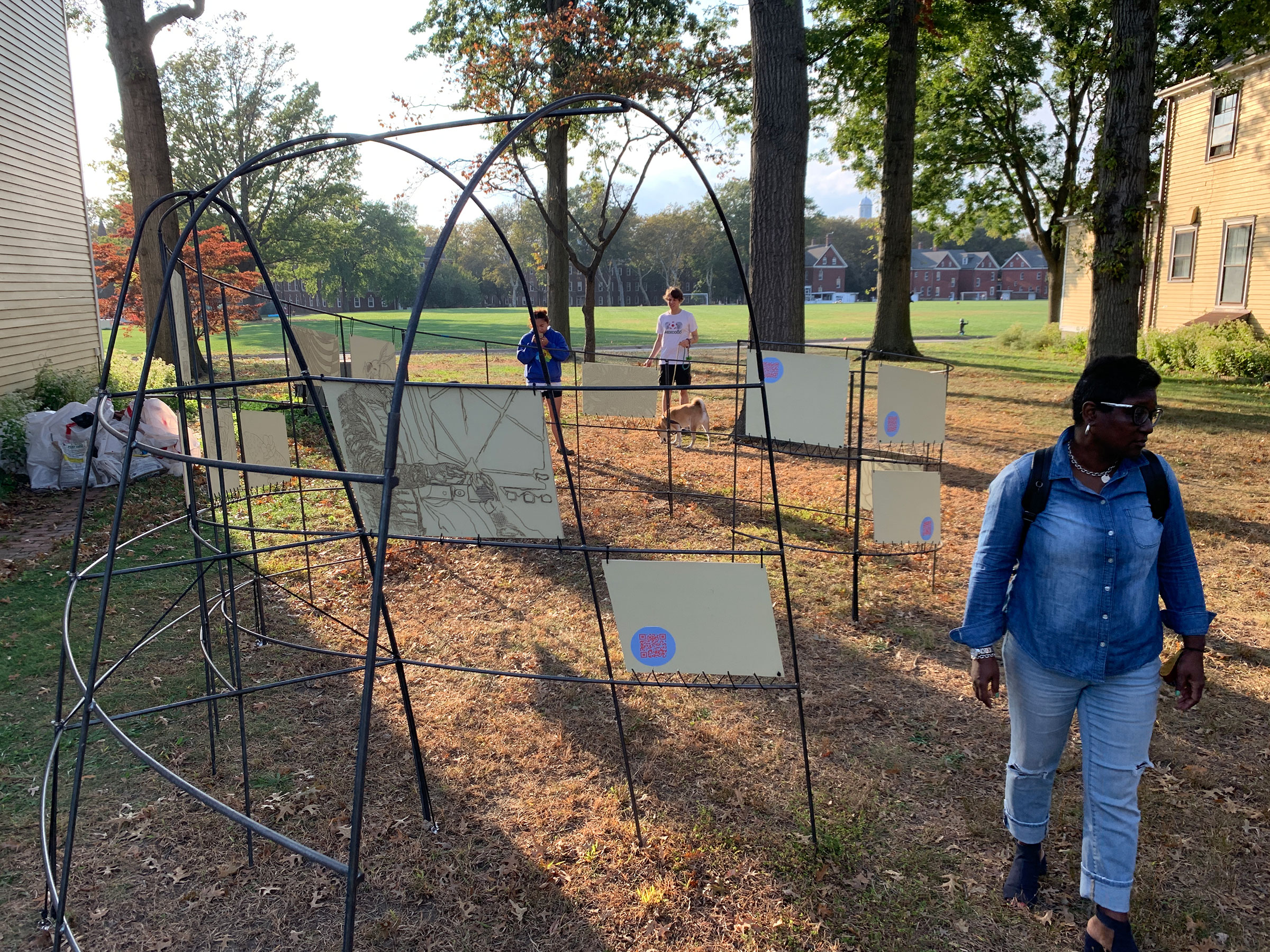 The Urban Ecology Pavilion on Governors Island