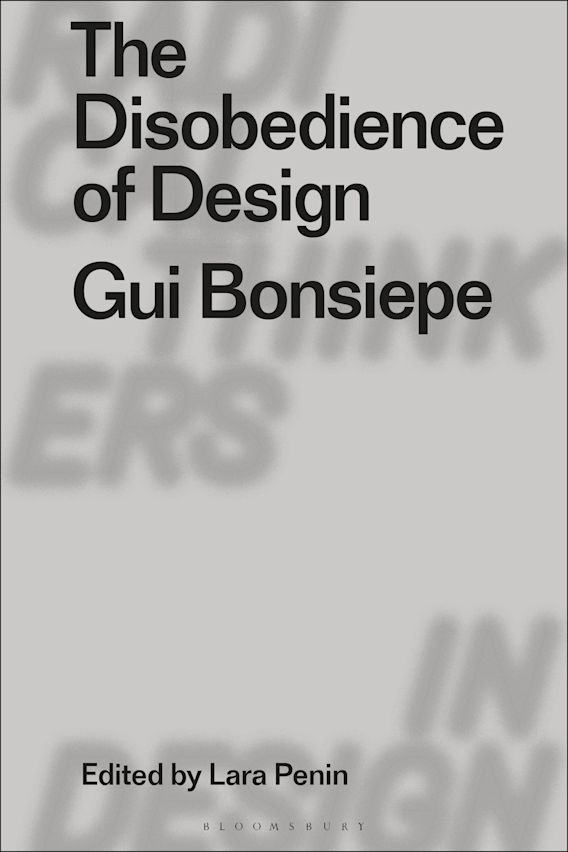 Book cover with black and gray sans serif text on gray background