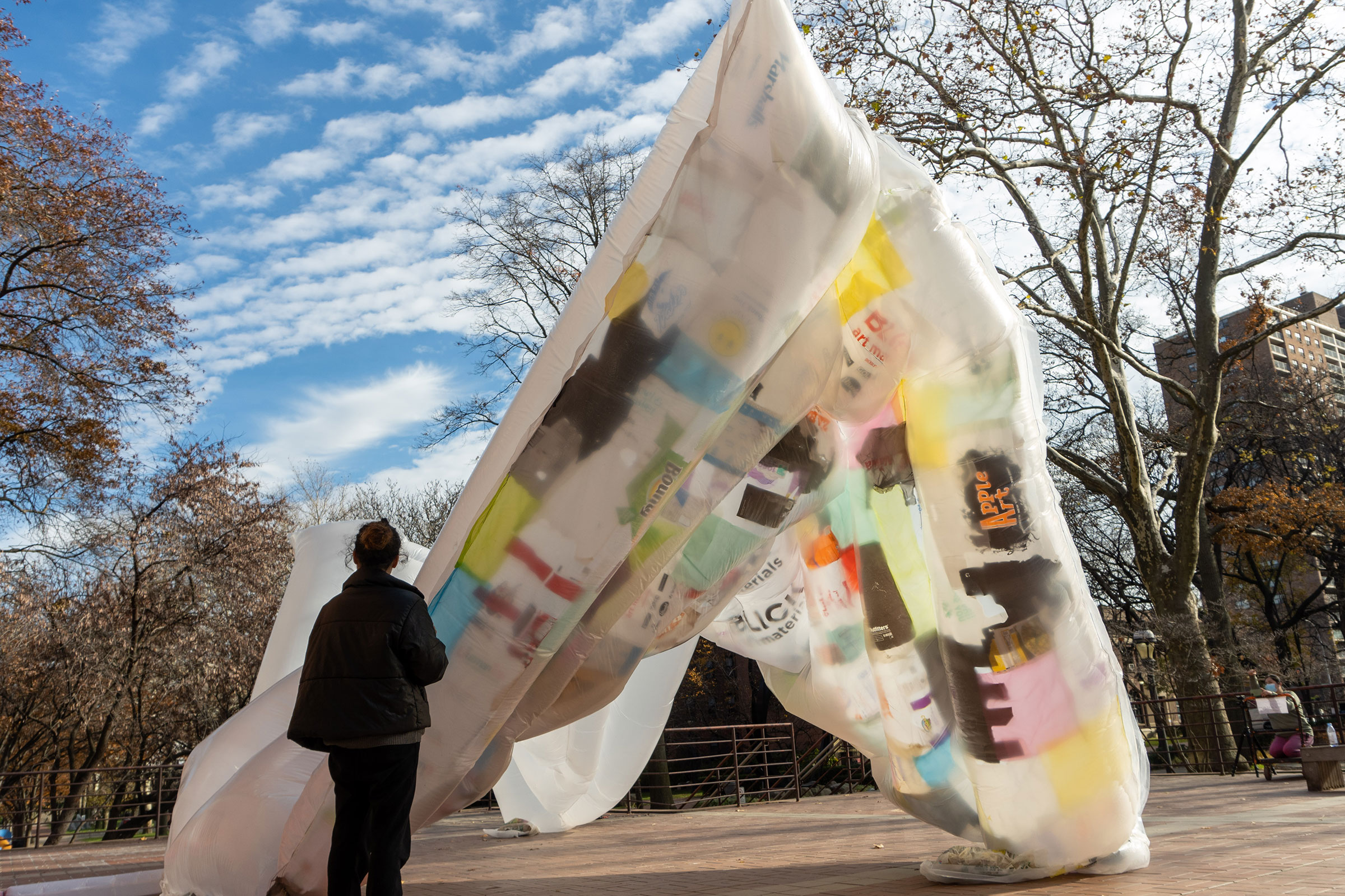 The Pop-Up Drop Off inflatable