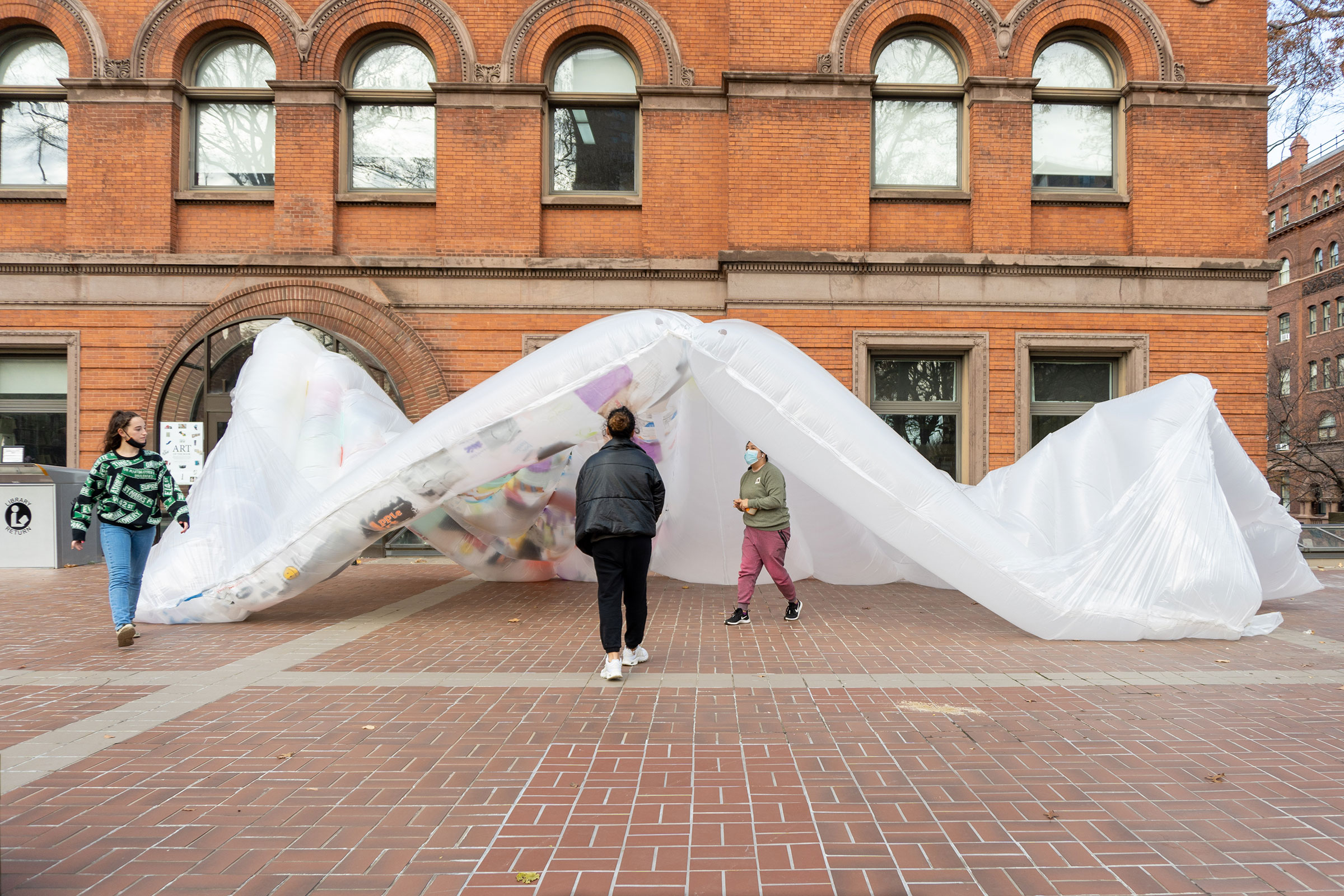 The Pop-Up Drop Off inflatable