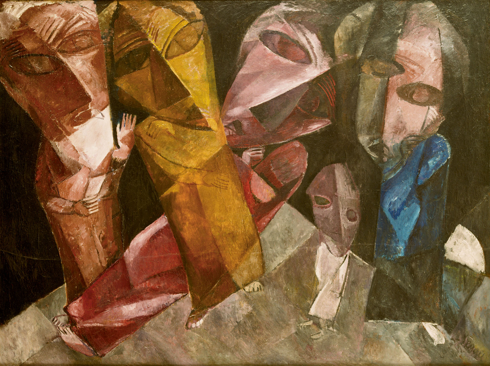 Lasar Segall, “Eternos caminhantes” (1919) (via Wikimedia)