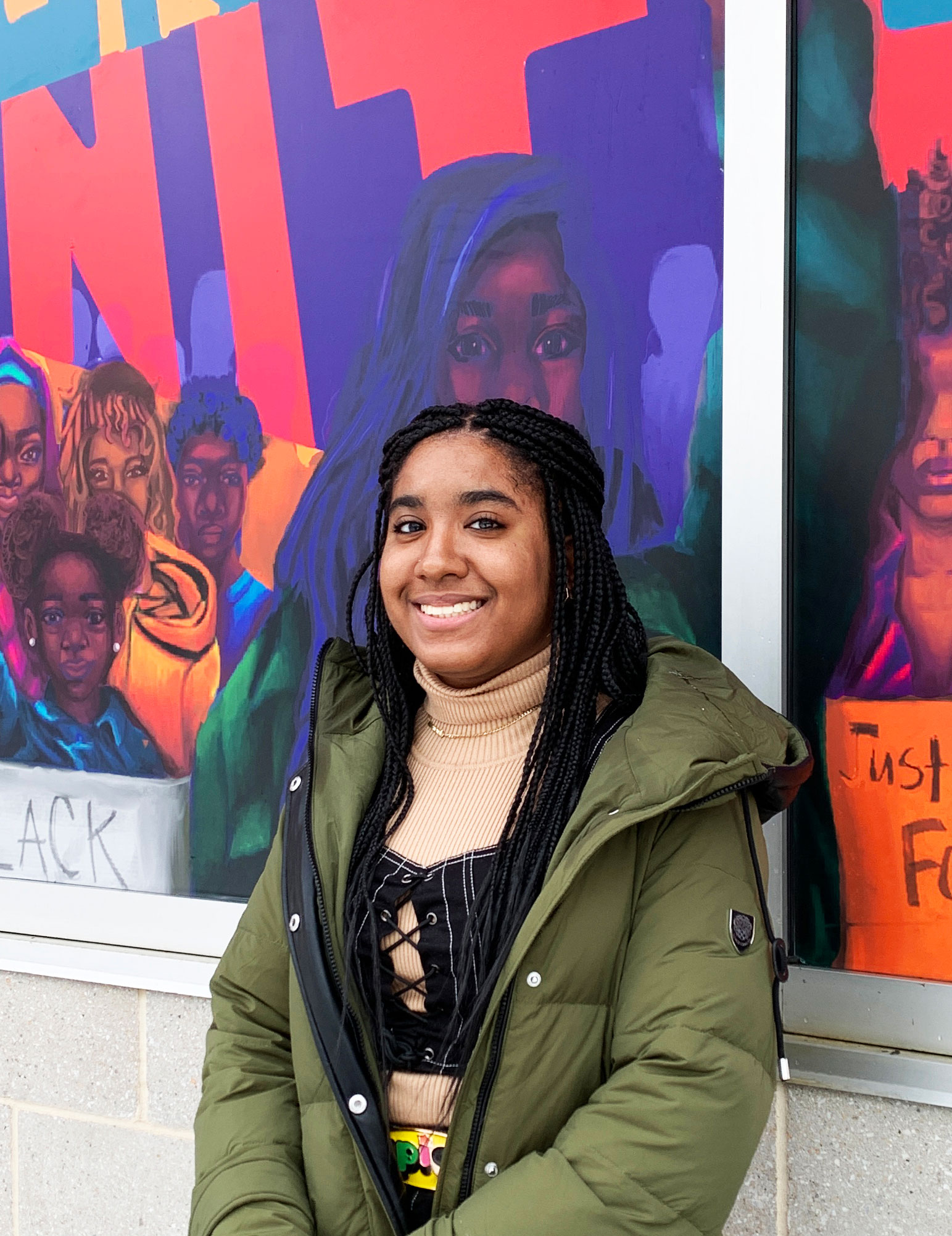 Ananda Ray, BFA Digital Arts ’24 (photo by Kate Therrian Barron)