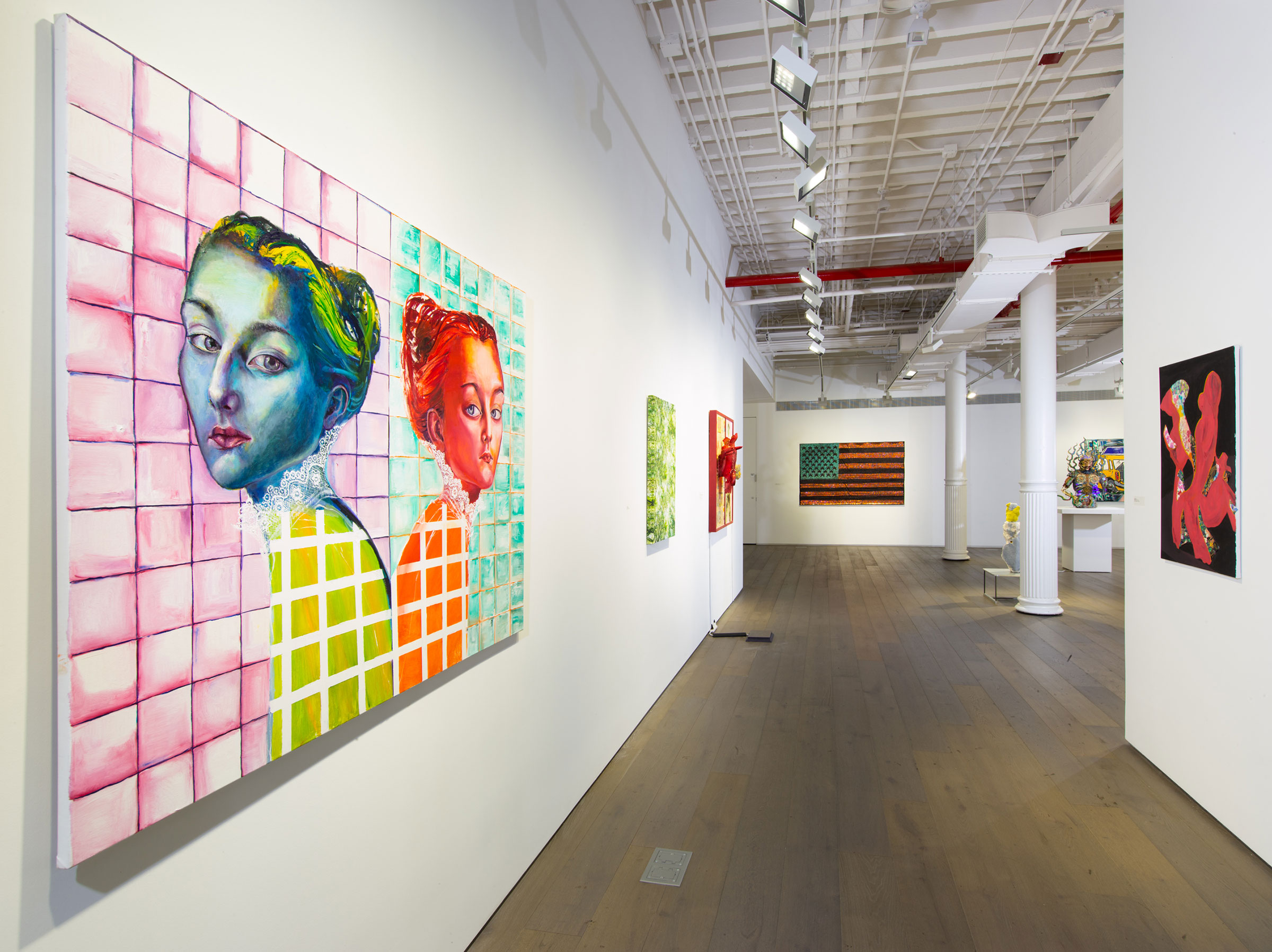 Installation view of ‘Chromotherapy in an Age of Doubt’ (photo by Jason Mandella Photography)